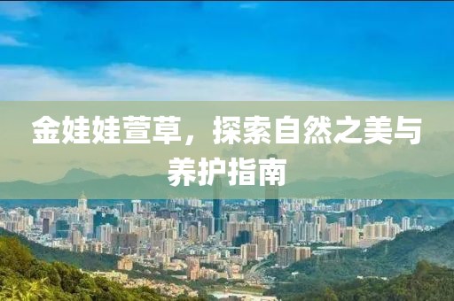 金娃娃萱草，探索自然之美与养护指南