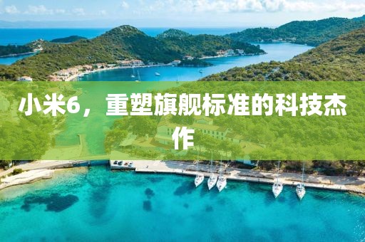 小米6，重塑旗舰标准的科技杰作