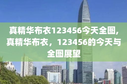 真精华布衣123456今天全图,真精华布衣，123456的今天与全图展望