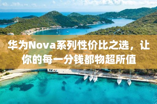 华为Nova系列性价比之选，让你的每一分钱都物超所值