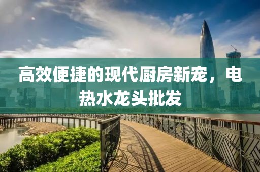 高效便捷的现代厨房新宠，电热水龙头批发