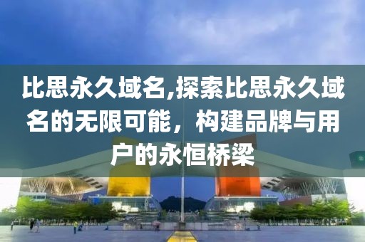 比思永久域名,探索比思永久域名的无限可能，构建品牌与用户的永恒桥梁