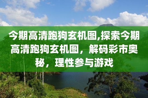 今期高清跑狗玄机图,探索今期高清跑狗玄机图，解码彩市奥秘，理性参与游戏