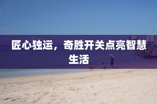 匠心独运，奇胜开关点亮智慧生活