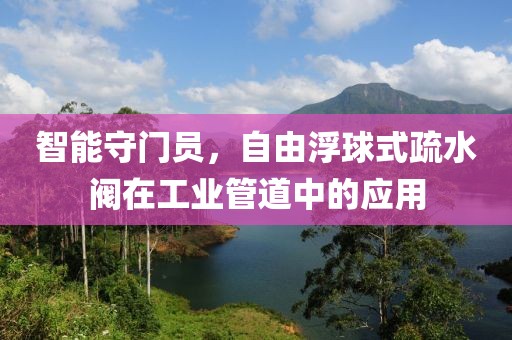 智能守门员，自由浮球式疏水阀在工业管道中的应用