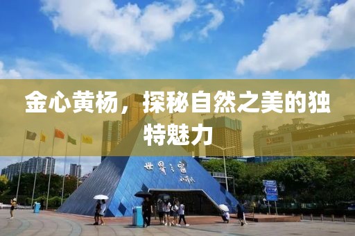 金心黄杨，探秘自然之美的独特魅力