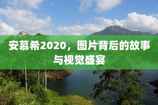 安慕希2020，图片背后的故事与视觉盛宴