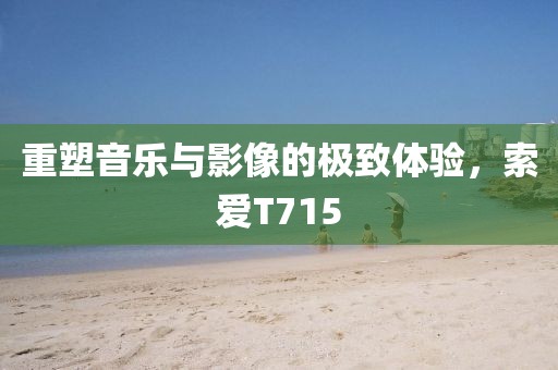 重塑音乐与影像的极致体验，索爱T715