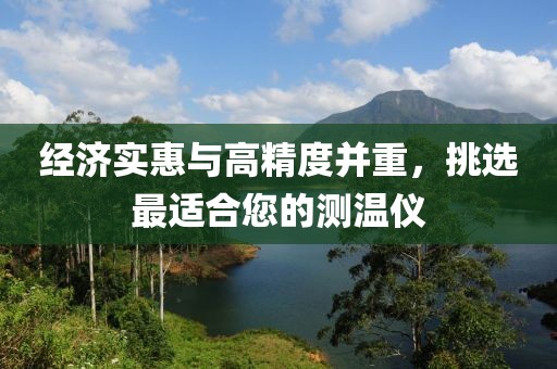 经济实惠与高精度并重，挑选最适合您的测温仪