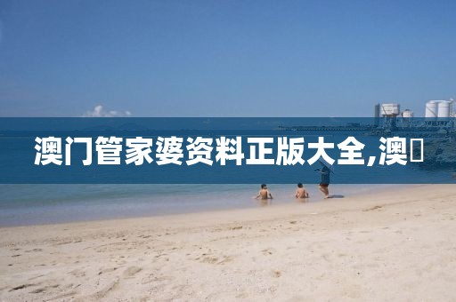澳门管家婆资料正版大全,澳門