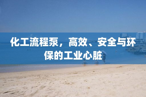 化工流程泵