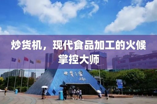 炒货机，现代食品加工的火候掌控大师