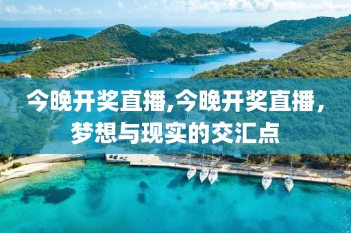 今晚开奖直播,今晚开奖直播，梦想与现实的交汇点
