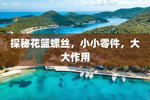 探秘花篮螺丝，小小零件，大大作用