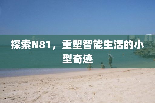 探索N81，重塑智能生活的小型奇迹