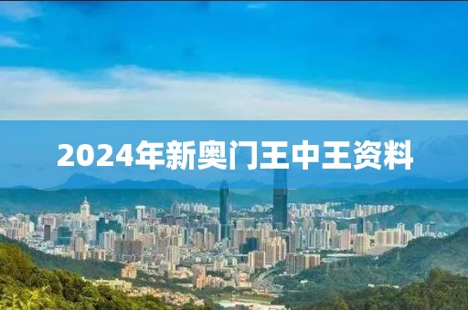 2024年新奥门王中王资料