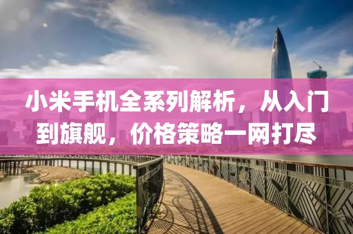 小米手机全系列解析，从入门到旗舰，价格策略一网打尽