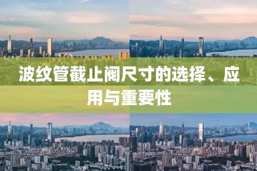 波纹管截止阀尺寸
