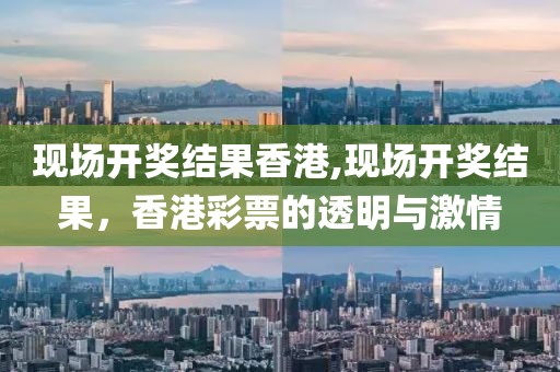 现场开奖结果香港,现场开奖结果，香港彩票的透明与激情