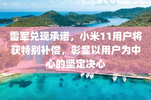 雷军兑现承诺，小米11用户将获特别补偿，彰显以用户为中心的坚定决心