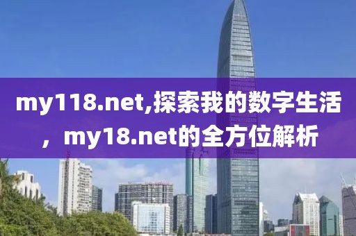 my118.net,探索我的数字生活，my18.net的全方位解析