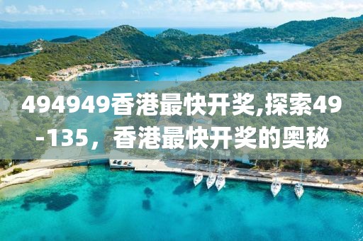 494949香港最快开奖,探索49-135，香港最快开奖的奥秘