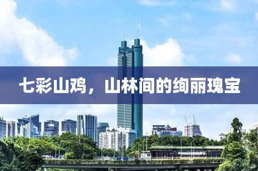七彩山鸡，山林间的绚丽瑰宝