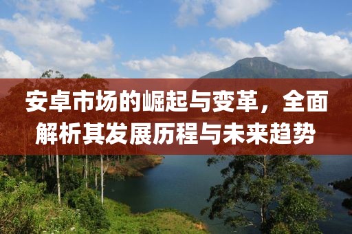 安卓市场的崛起与变革，全面解析其发展历程与未来趋势