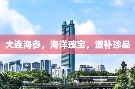 大连海参，海洋瑰宝，滋补珍品