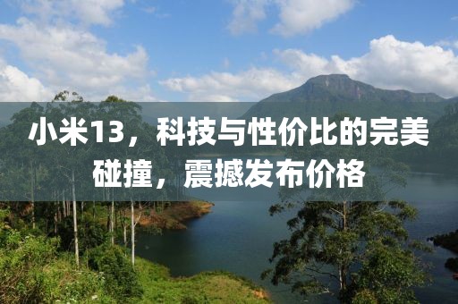 小米13，科技与性价比的完美碰撞，震撼发布价格