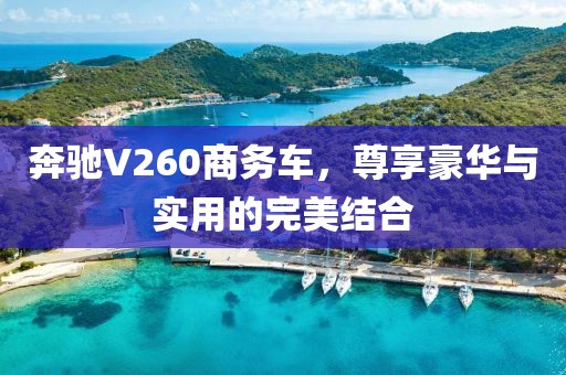 奔驰V260商务车，尊享豪华与实用的完美结合