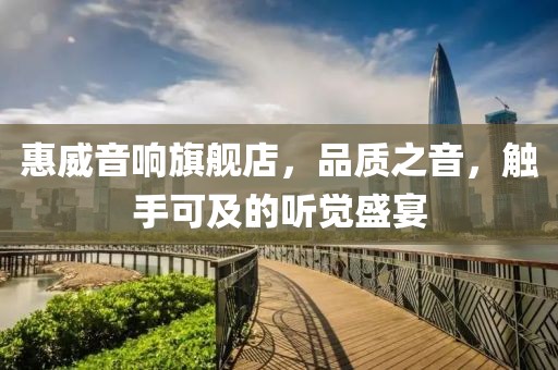 惠威音响旗舰店，品质之音，触手可及的听觉盛宴