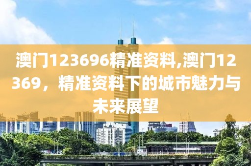 澳门123696精准资料,澳门12369，精准资料下的城市魅力与未来展望