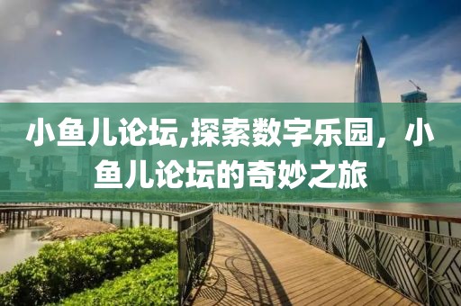小鱼儿论坛,探索数字乐园，小鱼儿论坛的奇妙之旅