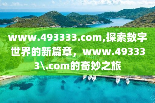 www.493333.com,探索数字世界的新篇章，www.493333\.com的奇妙之旅