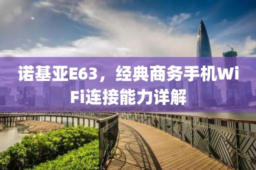 诺基亚E63，经典商务手机WiFi连接能力详解