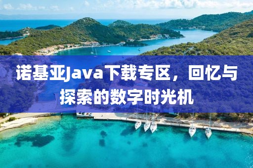 诺基亚Java下载专区，回忆与探索的数字时光机