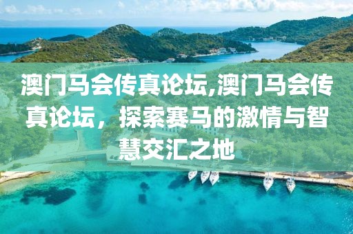 澳门马会传真论坛,澳门马会传真论坛，探索赛马的激情与智慧交汇之地