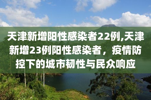 天津新增阳性感染者22例,天津新增23例阳性感染者，疫情防控下的城市韧性与民众响应