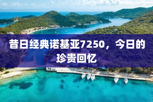 昔日经典诺基亚7250，今日的珍贵回忆