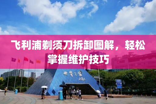飞利浦剃须刀拆卸图解，轻松掌握维护技巧