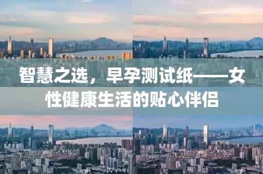 智慧之选，早孕测试纸——女性健康生活的贴心伴侣