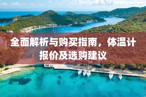全面解析与购买指南，体温计报价及选购建议