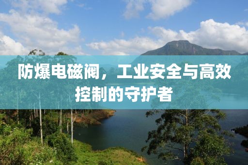 防爆电磁阀