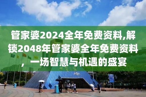 管家婆2024全年免费资料,解锁2048年管家婆全年免费资料，一场智慧与机遇的盛宴