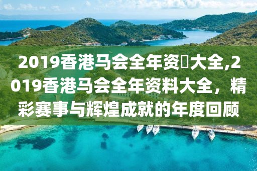 2019香港马会全年资枓大全,2019香港马会全年资料大全，精彩赛事与辉煌成就的年度回顾