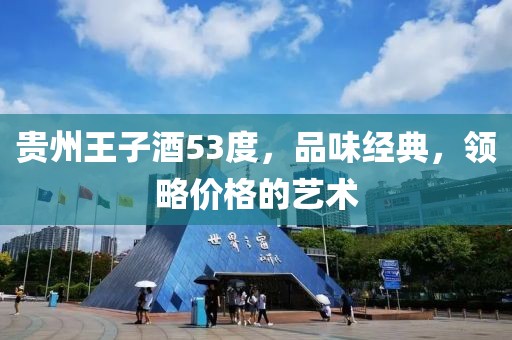 贵州王子酒53度，品味经典，领略价格的艺术