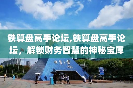 铁算盘高手论坛,铁算盘高手论坛，解锁财务智慧的神秘宝库
