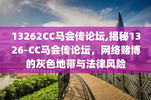 13262CC马会传论坛,揭秘1326-CC马会传论坛，网络赌博的灰色地带与法律风险