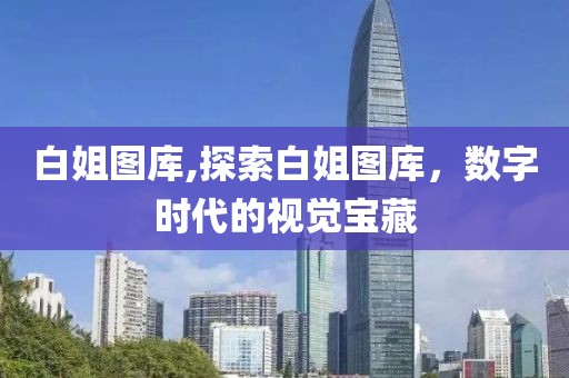 白姐图库,探索白姐图库，数字时代的视觉宝藏